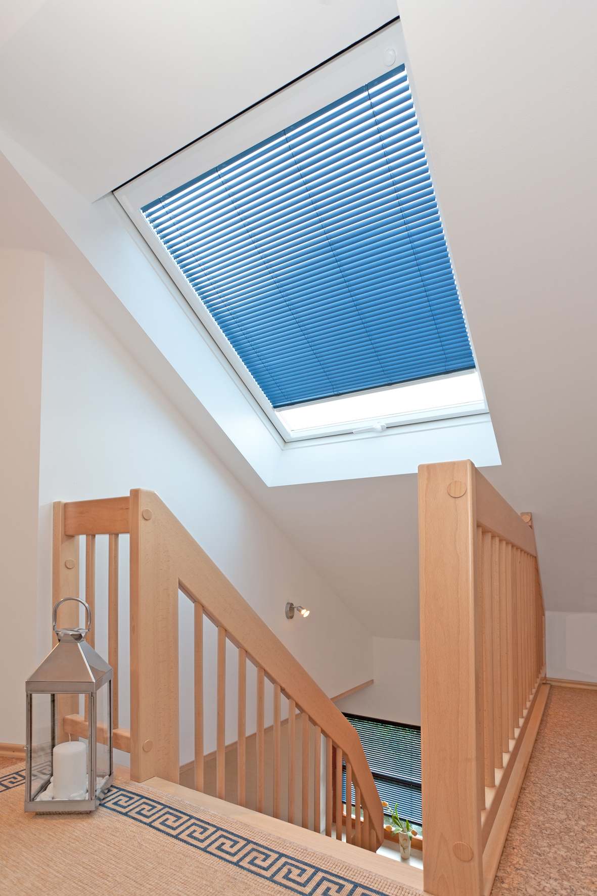 Erfal Innen-Jalousien an Dachschräge