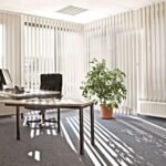 Lamellenvorhang Erfal im Büro